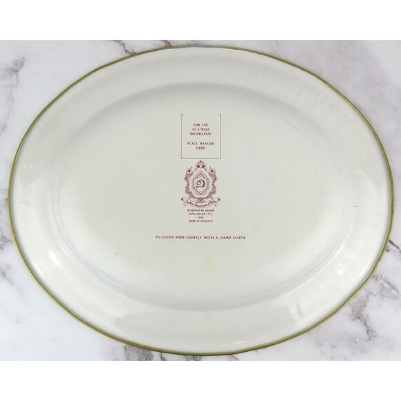 Vintage Daher Decorated Ware Tin Tray Floral Fruit Still Life Made in England - Picture 4 of 12